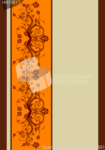 Image of Flower frame background