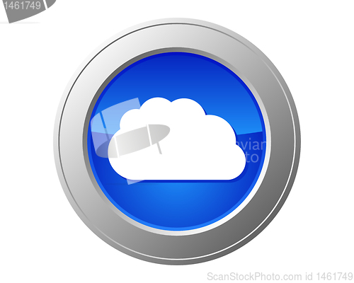 Image of Cloud computing button