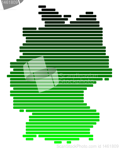 Image of Map of Germany