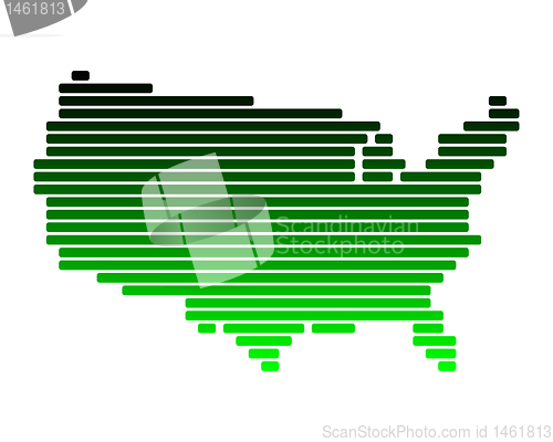 Image of Map of USA