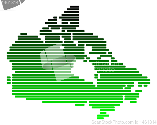 Image of Map of Canada