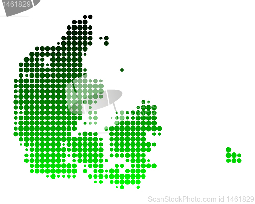 Image of Map of Denmark