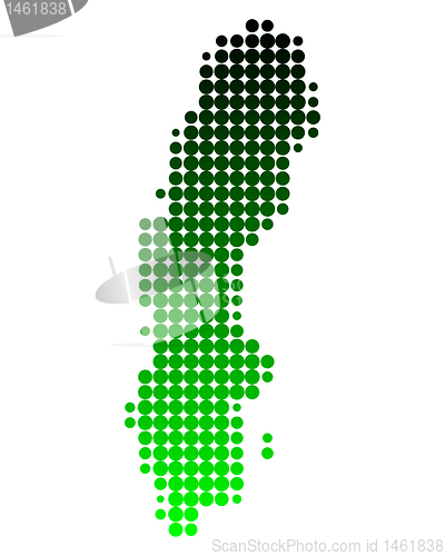 Image of Map of Sweden