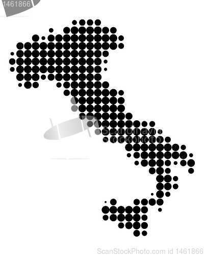 Image of Map of Italy