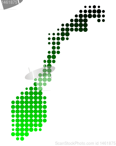 Image of Map of Norway