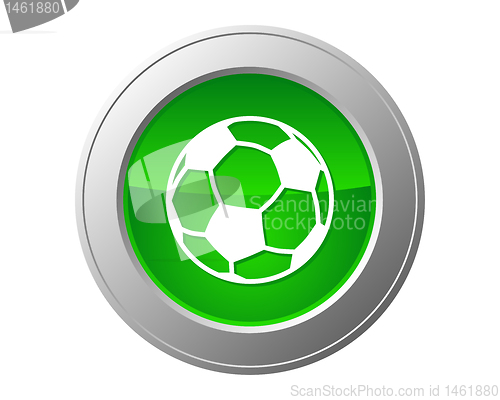 Image of Soccer ball button