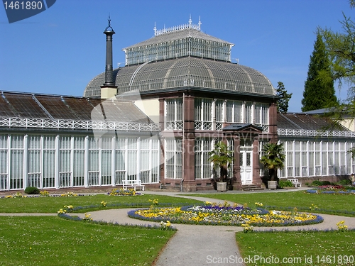 Image of Ancient greenhouse in Kassel, Germany