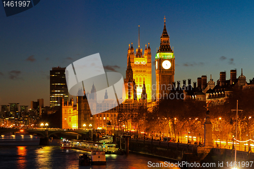 Image of Big Ben night