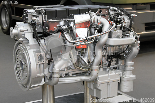 Image of Truck engine