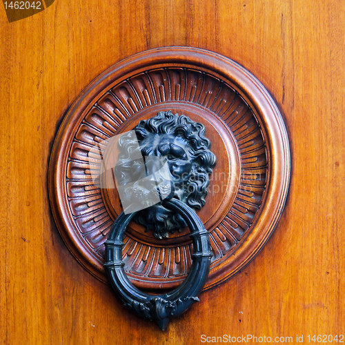 Image of Lion knocker