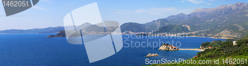 Image of Montenegro coast panorama