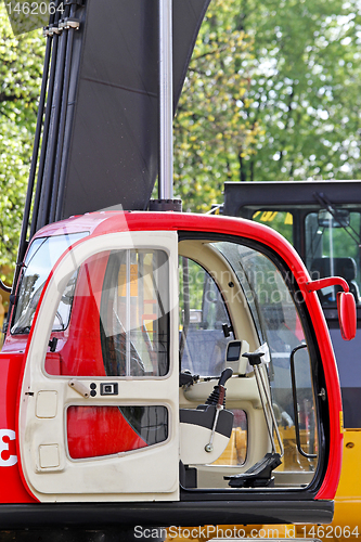 Image of Crane control cabin