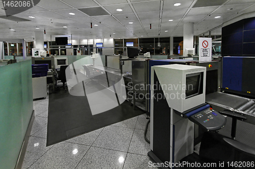 Image of Airport X ray machine