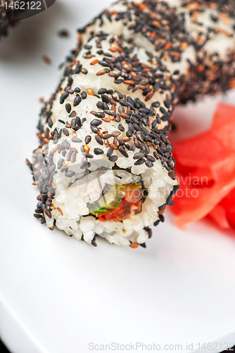Image of Sushi with sesame