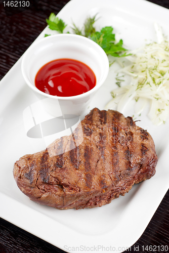 Image of Juicy roasted beef steak