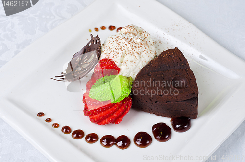 Image of Chocolate flan