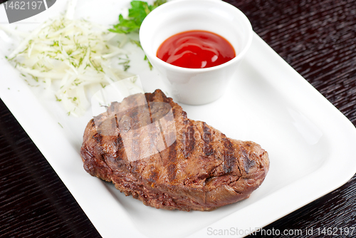Image of Juicy roasted beef steak