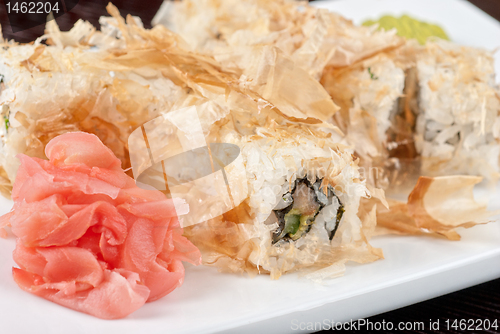Image of Sushi rolls