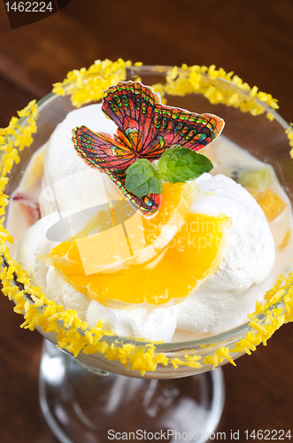 Image of Ice cream dessert