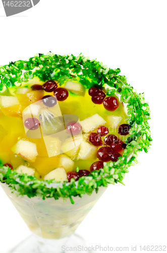Image of fruit jelly dessert