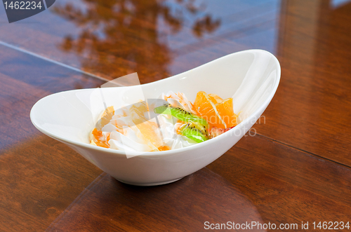 Image of Ice cream dessert