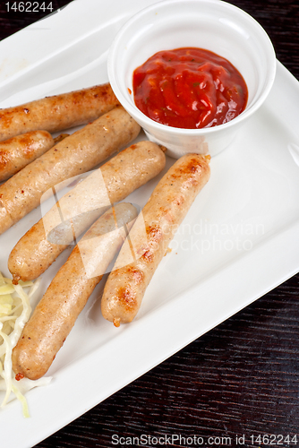 Image of Grilled sausages