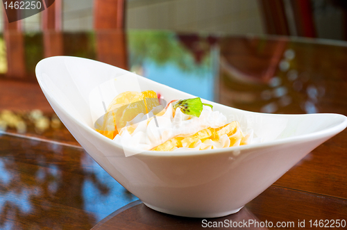 Image of Ice cream dessert