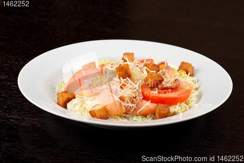 Image of smoked salmon filet salad