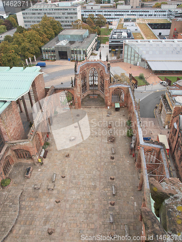 Image of Coventry Cathedral ruins