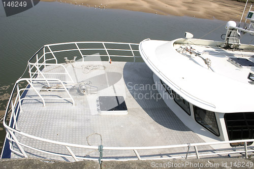 Image of deck of a boat