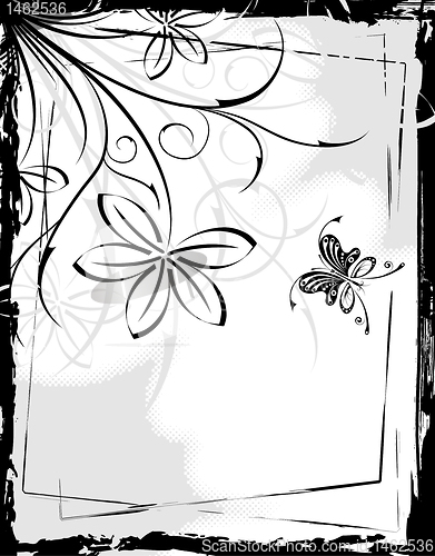 Image of Floral frame