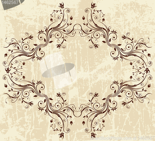 Image of Floral frame