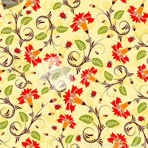 Image of Flower seamless pattern