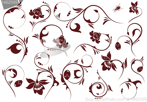 Image of Set Floral element