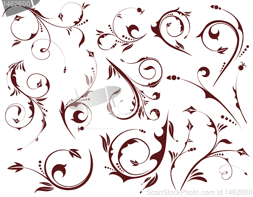 Image of Set Floral element