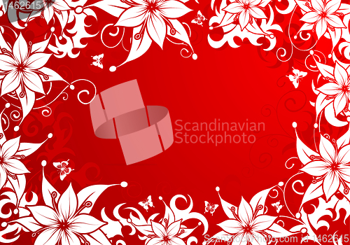 Image of Floral frame