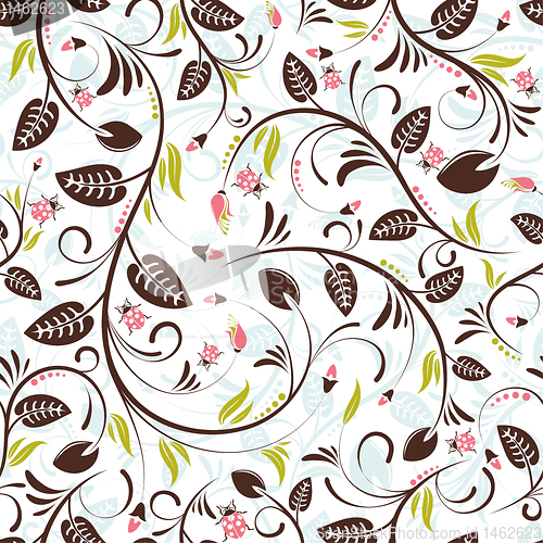 Image of Flower seamless pattern