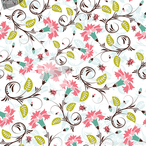 Image of Flower seamless pattern