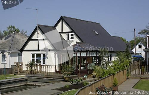 Image of picturesque house on the broads