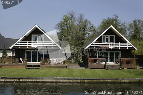 Image of wooden chalets