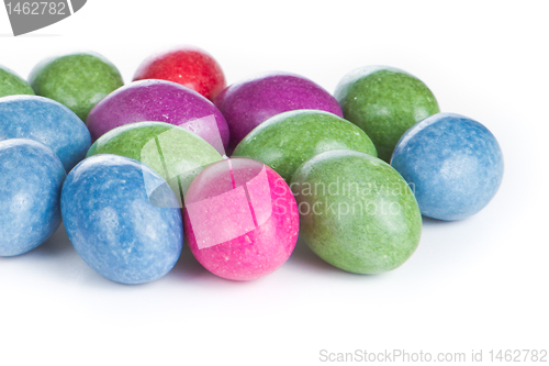 Image of easter eggs isolated