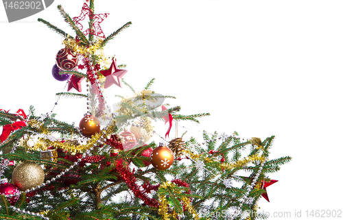 Image of decorated christmas tree