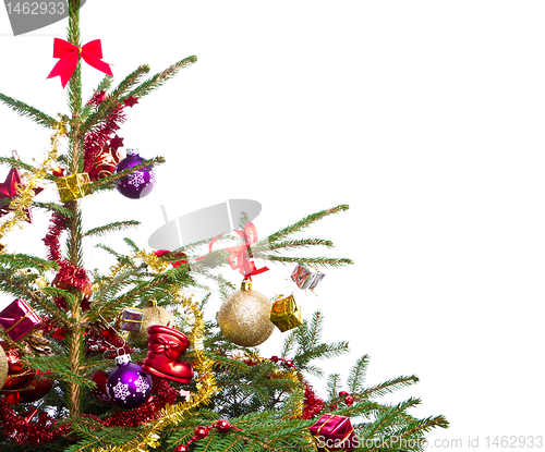 Image of decorated christmas tree