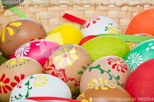 Image of painted easter eggs