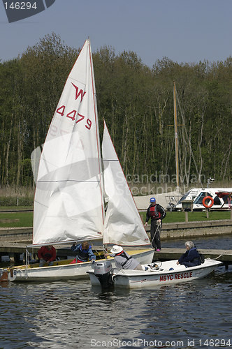 Image of sailing club yachts