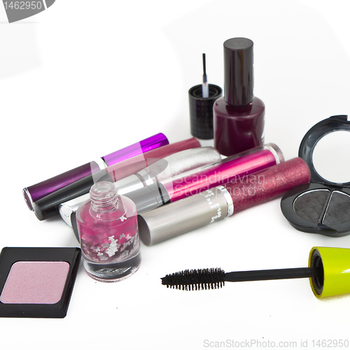 Image of collection of make-up