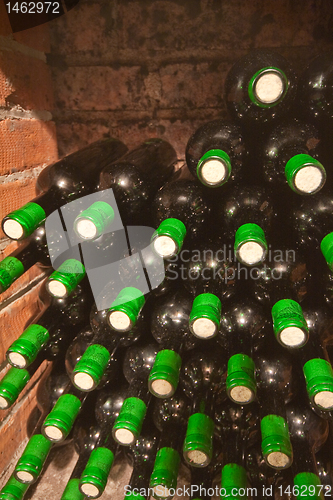 Image of wine bottles