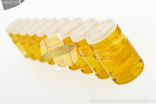 Image of cosmetic glass containers