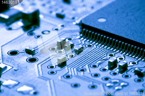 Image of electronic circuit board