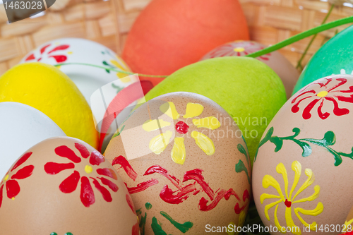 Image of painted easter eggs